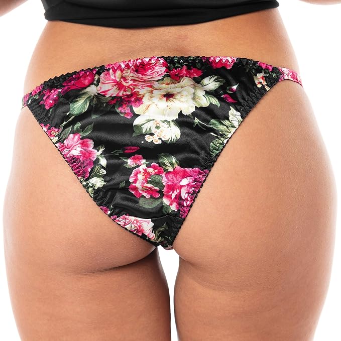 Black Pink Floral
