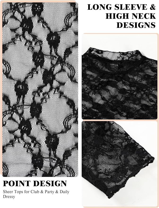 Black Frill Hem