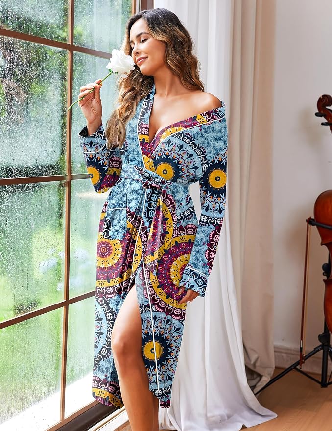 Floral Mandala Blue