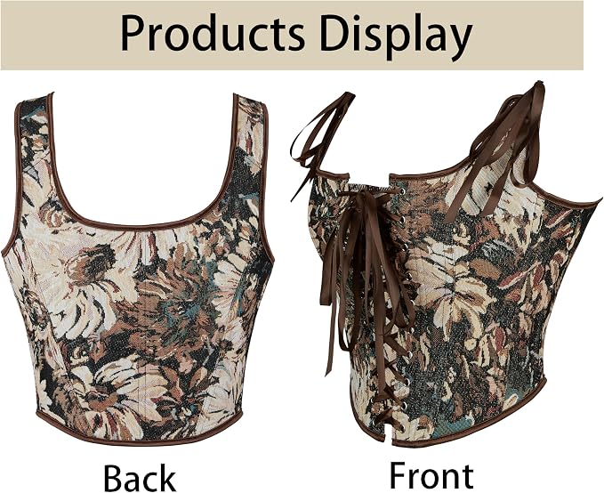 Brown Vintage Print